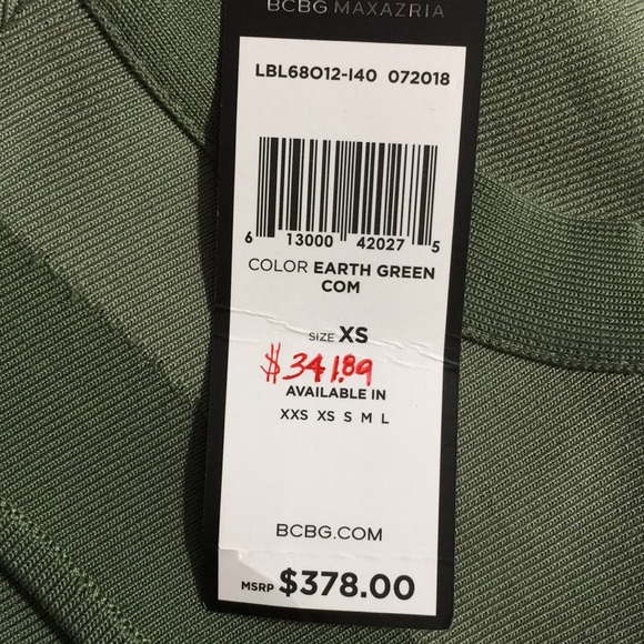 BCBGMAXAZRIA® Bodycon Fitted Dress - Picture 7 of 12